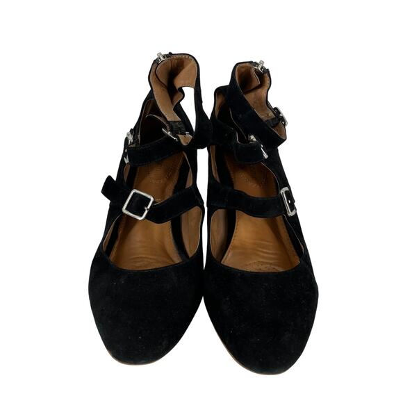 Corso Como Nico Block Heel Pump Black Suede - Picture 3 of 5